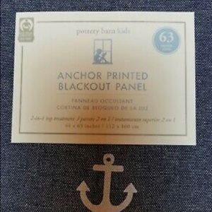 Pottery Barn Kids Anchor Panel pair